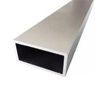 cavité carrée 6m plats rectangulaires de tube de l'alliage 6063 6061 d'aluminium